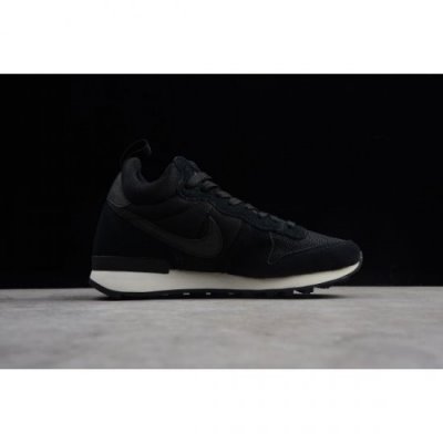 Nike Bayan Internationalist Mid Siyah Lifestyle Ayakkabı Türkiye - KUQ21HR8